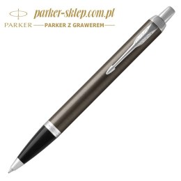 Długopis Parker PARKER IM Dark Espresso CT w Etui