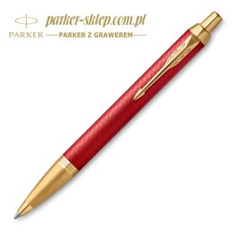 Długopis Parker PARKER IM Kolor Premium Red Lacquer GT w Etui