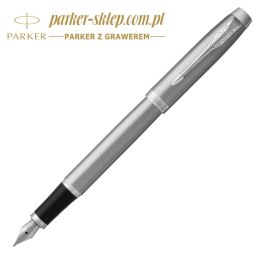 Pióro PARKER Pióro wieczne IM Stainless Steel CT Stalówka F w Pudełku